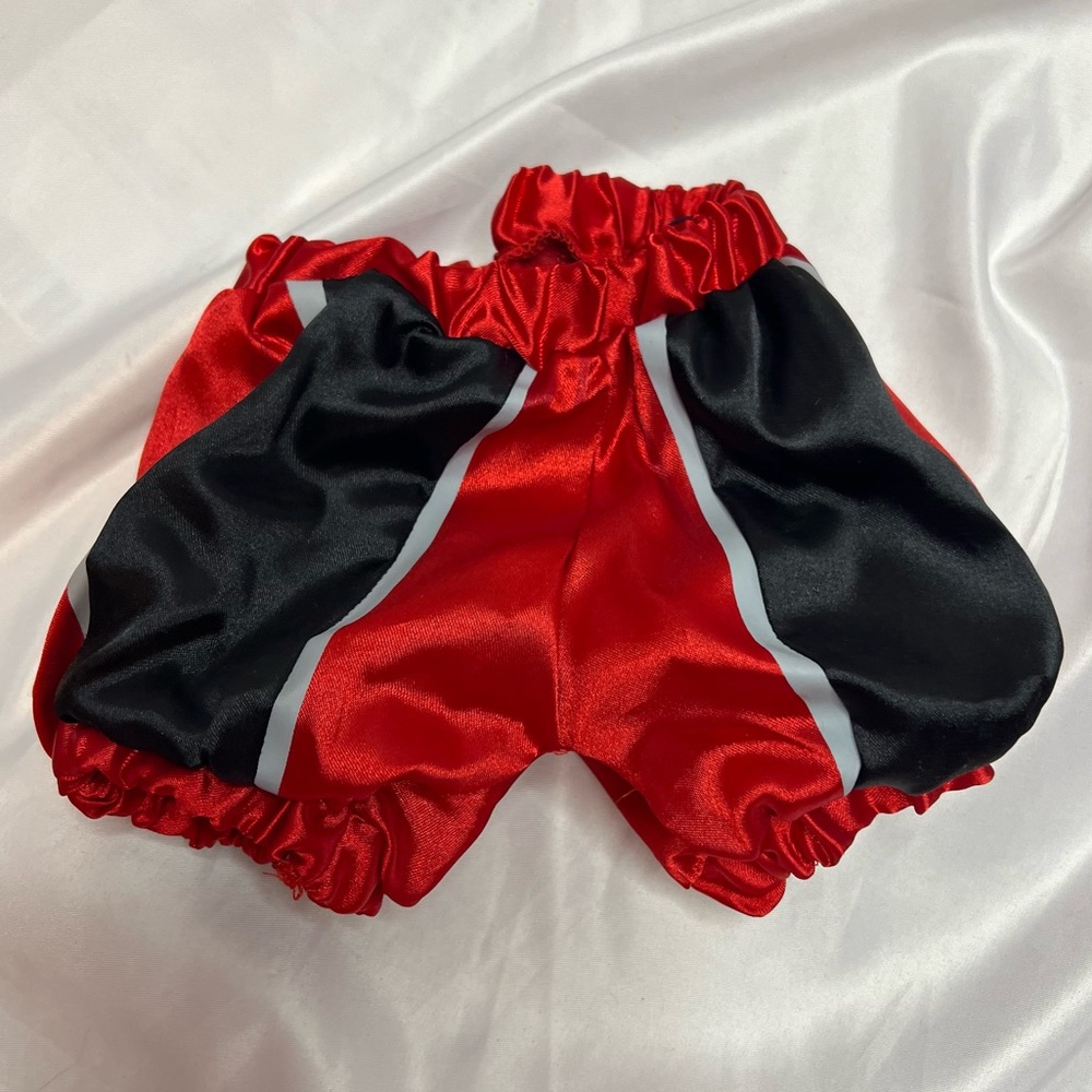 Build-A-Bear Red and Black Shorts